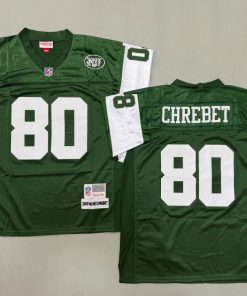 Wayne Chrebet New York Jets Authentic Throwback Retired Player Jersey
