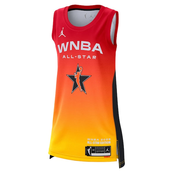 Caitlin Clark Jordan Brand Unisex 2025 WNBA All-Star Game Explorer Edition Victory Player Jersey - Orange - Image 2