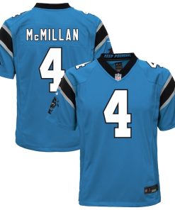 Tetairoa McMillan Carolina Panthers Nike Youth Alternate Game Jersey - Blue