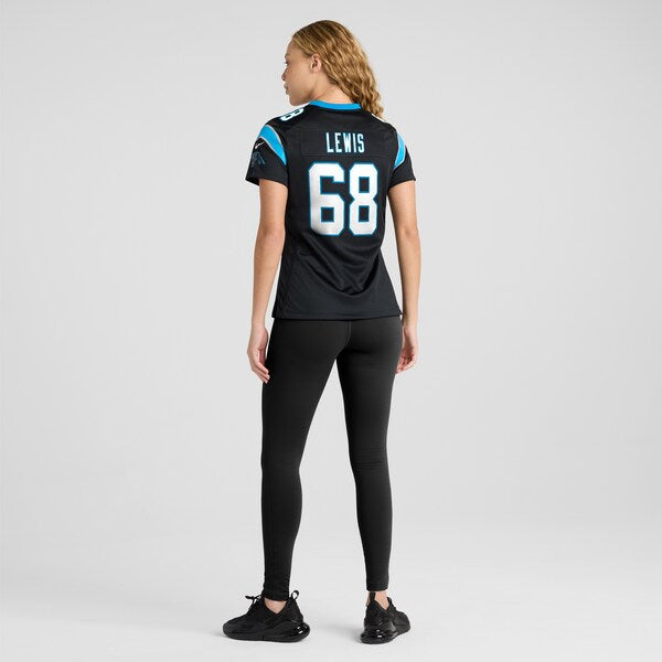 Damien Lewis Carolina Panthers Nike Women's Game Jersey - Black - Image 5