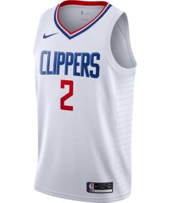 Alternative view of Kawhi Leonard LA Clippers Nike 2019/2020 Swingman Jersey - Association Edition - White