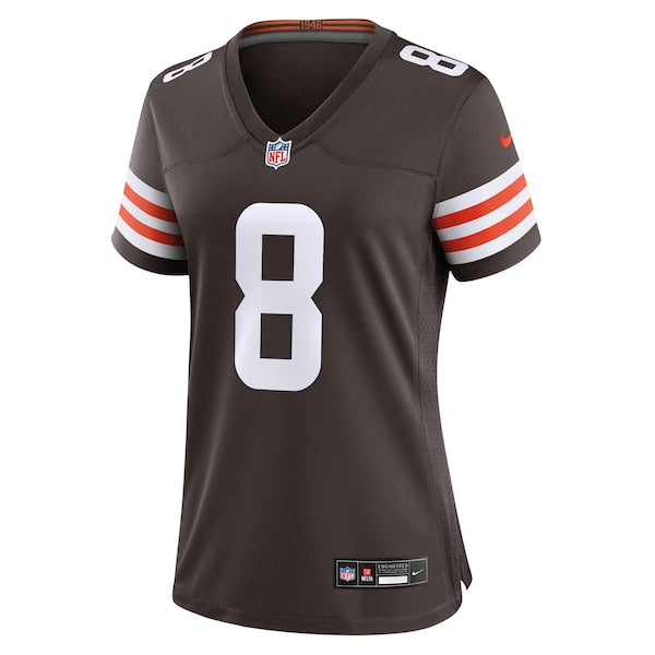 Dillon Gabriel Cleveland Browns Nike Women's Team Game Jersey - Brown - Image 2