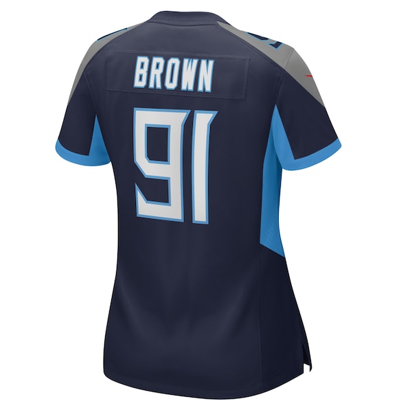 Shakel Brown Tennessee Titans Nike Women's Game Jersey - Navy - Image 3
