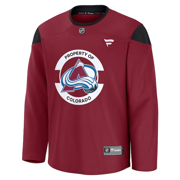 Colorado Avalanche Team Practice Jersey - Burgundy - Image 2