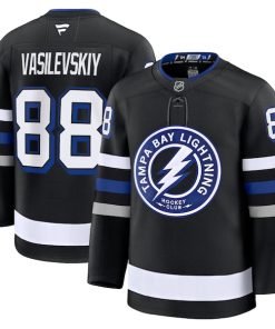 Andrei Vasilevskiy Tampa Bay Lightning  Alternate Premium Jersey - Black/Blue