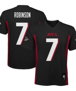 Bijan Robinson Atlanta Falcons Preschool Replica Player Jersey - Black