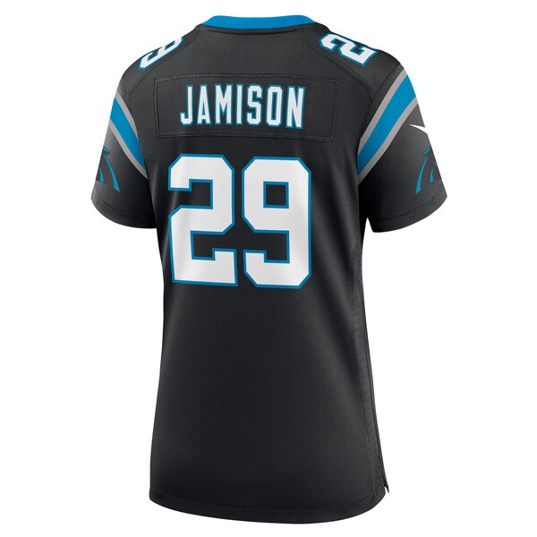 D'Shawn Jamison Carolina Panthers Nike Women's Team Game Jersey - Black - Image 3