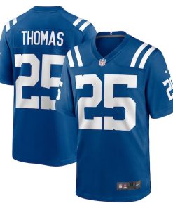 Rodney Thomas Indianapolis Colts Nike Player Game Jersey - Royal