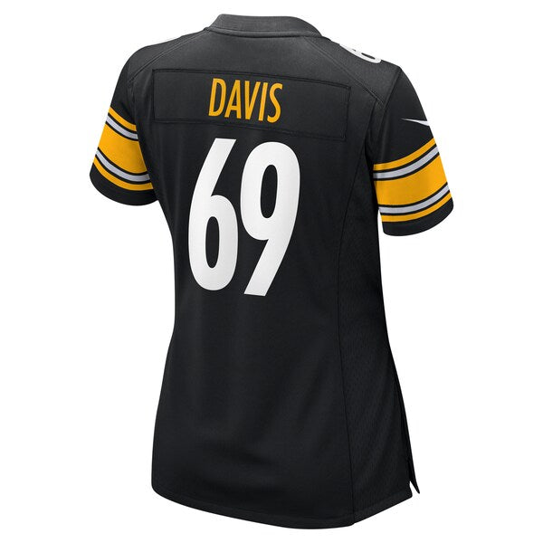 Domenique Davis Pittsburgh Steelers Nike Women's Game Jersey - Black - Image 3
