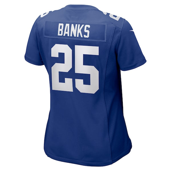 Deonte Banks New York Giants Nike Women's Team Game Jersey - Royal - Image 3