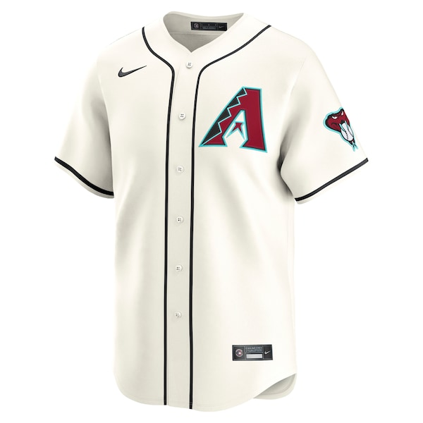 Arizona Diamondbacks Nike Home Limited Jersey - White - Image 2