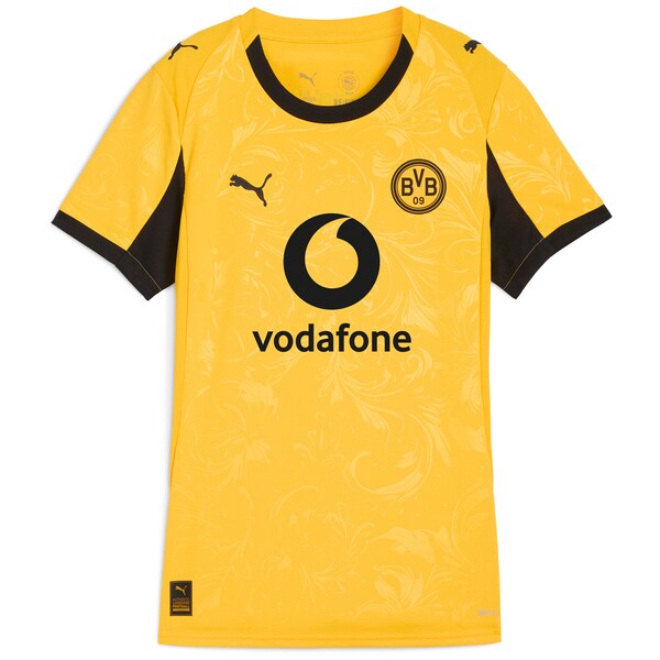 Borussia Dortmund Puma Women's 2025/26 Cup Third Replica Jersey - Yellow - Image 2