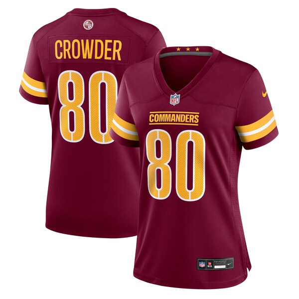Jamison Crowder Washington Commanders Nike Women's Game Jersey - Burgundy