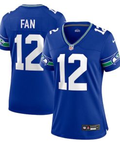 12th Fan Seattle Seahawks Nike Women's Player Jersey - Royal/Navy