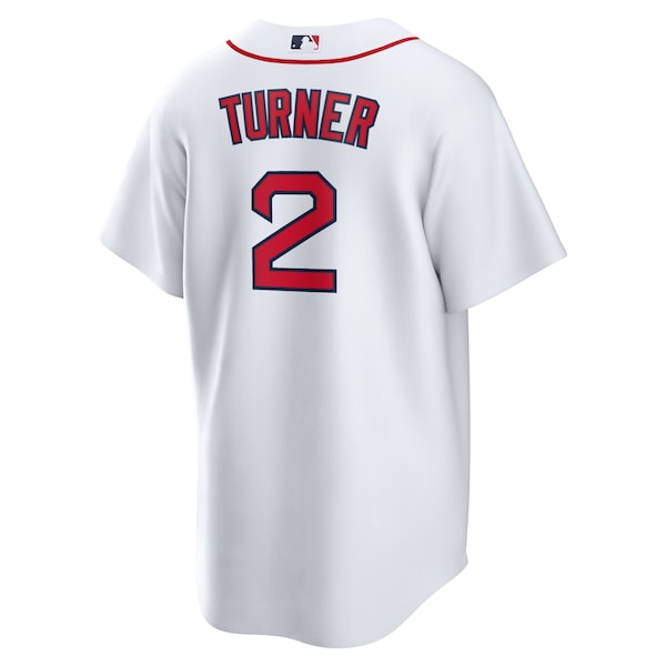 Justin Turner Boston Red Sox Nike Home Replica Player Jersey - White/Red - Image 3