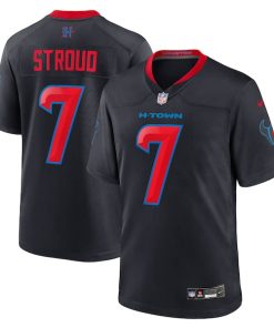 C.J. Stroud Houston Texans Nike 2nd Alternate Game Jersey - Navy