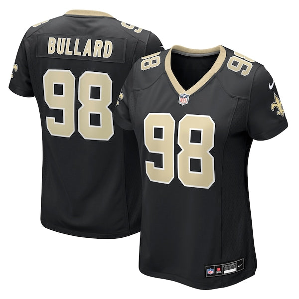 Jonathan Bullard New Orleans Saints Nike Women's Team Game Jersey - Black