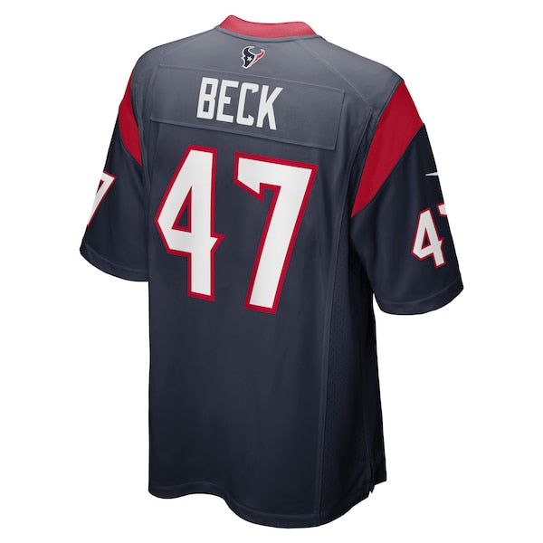 Andrew Beck Houston Texans Nike Team Game Jersey - Navy - Image 3