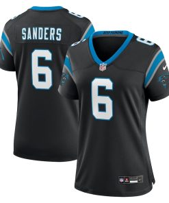 Miles Sanders Carolina Panthers Nike Women's Team Game Jersey - Black