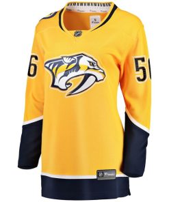 Alternative view of Erik Haula Nashville Predators  Women's Home Breakaway Player Jersey - Gold