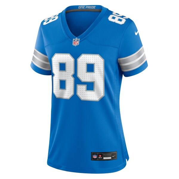 Brock Wright Detroit Lions Nike Women's Team Game Jersey - Blue - Image 3