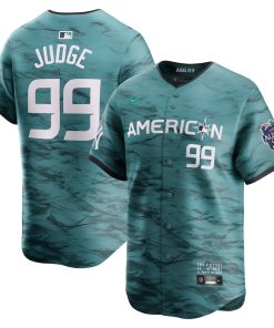 Aaron Judge American League Nike 2023 MLB All-Star Game Limited Player Jersey - Teal