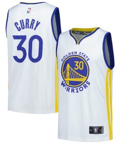 Stephen Curry Golden State Warriors  Fast Break Replica Player Jersey - Association Edition - White