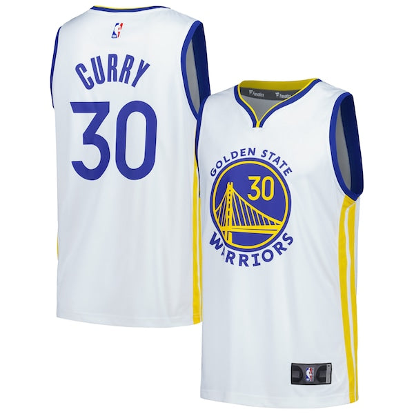 Stephen Curry Golden State Warriors Fast Break Replica Player Jersey - Association Edition - White