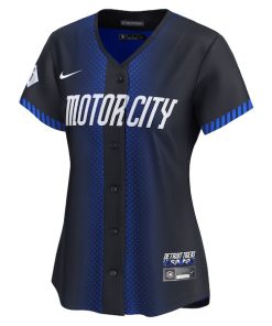 Alternative view of Spencer Torkelson Detroit Tigers Nike Women's 2024 City Connect Limited Jersey - Blue