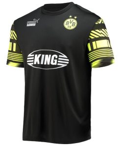 Alternative view of Borussia Dortmund Puma FtblHeritage Jersey - Black