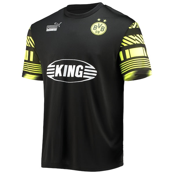 Borussia Dortmund Puma FtblHeritage Jersey - Black - Image 2