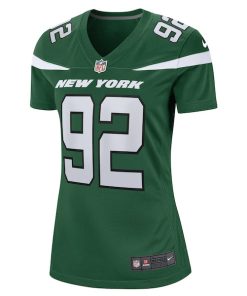Alternative view of Ifeadi Odenigbo New York Jets Nike Women's  Game Jersey - Gotham Green