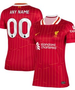 Liverpool Nike Women's 2024/25 Home Custom Replica Jersey - Red