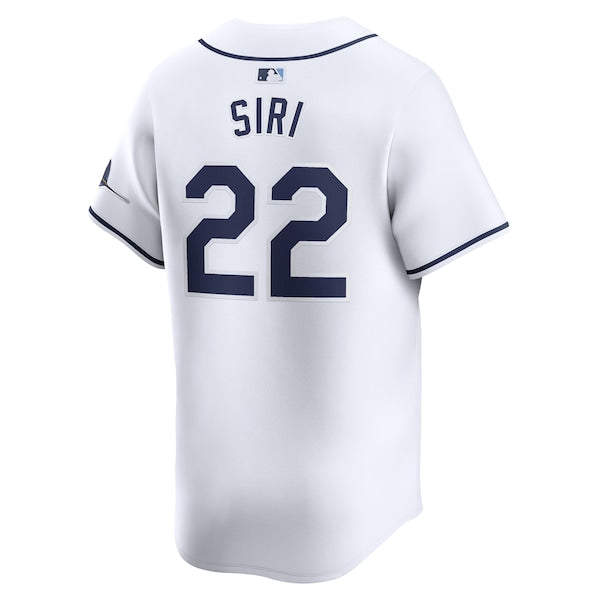Jose Siri Tampa Bay Rays Nike Home Limited Player Jersey - White - Image 3