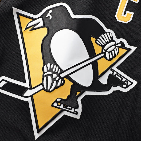 Erik Karlsson Pittsburgh Penguins Home Premium Jersey - Black - Image 5