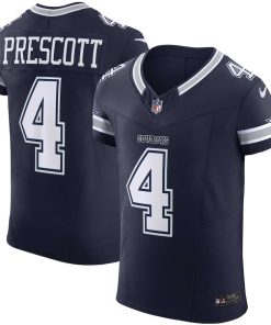 Dak Prescott Dallas Cowboys Nike Vapor F.U.S.E. Elite Jersey - Navy