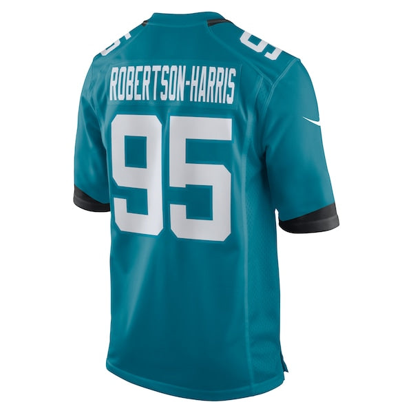 Roy Robertson-Harris Jacksonville Jaguars Nike Game Jersey - Teal - Image 3