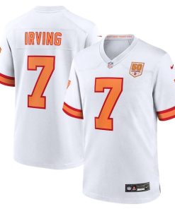 Bucky Irving '76 Tampa Bay Buccaneers Nike 50th Season Game Jersey - White