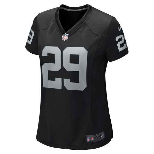 Christopher Smith II Las Vegas Raiders Nike Women's Team Game Jersey - Black - Image 2