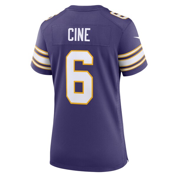 Lewis Cine Minnesota Vikings Nike Women's Classic Player Game Jersey - Purple - Image 3