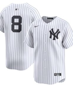 Yogi Berra New York Yankees Nike Home Limited Player Jersey - White