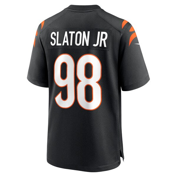 Tedarrell Slaton Jr Cincinnati Bengals Nike Team Game Jersey - Black - Image 3