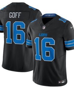 Jared Goff Detroit Lions Nike Vapor F.U.S.E. Limited Jersey - Black