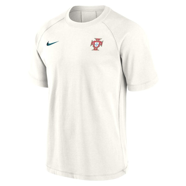Portugal National Team Nike 2024 Travel Top - Cream - Image 2