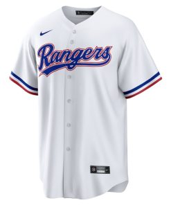 Alternative view of Joc Pederson Texas Rangers Nike Home Replica Jersey - White