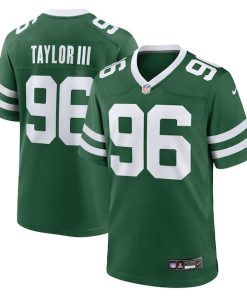 Leonard Taylor III New York Jets Nike Team Game Jersey - Legacy Green