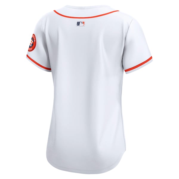 Houston Astros Nike Women's Home Limited Jersey - White - Image 6