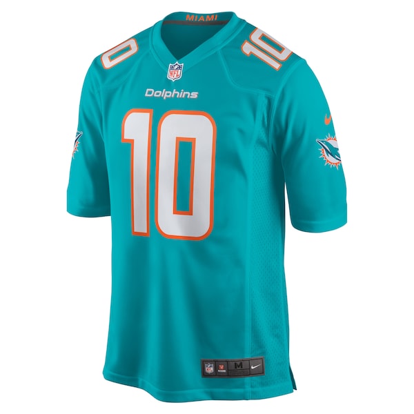 Tyreek Hill Miami Dolphins Nike Game Jersey - Aqua/White - Image 3