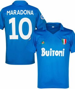 Diego Maradona Napoli Retro Home Jersey