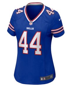 Alternative view of Joe Andreessen Buffalo Bills Nike Women's Game Jersey -  Royal